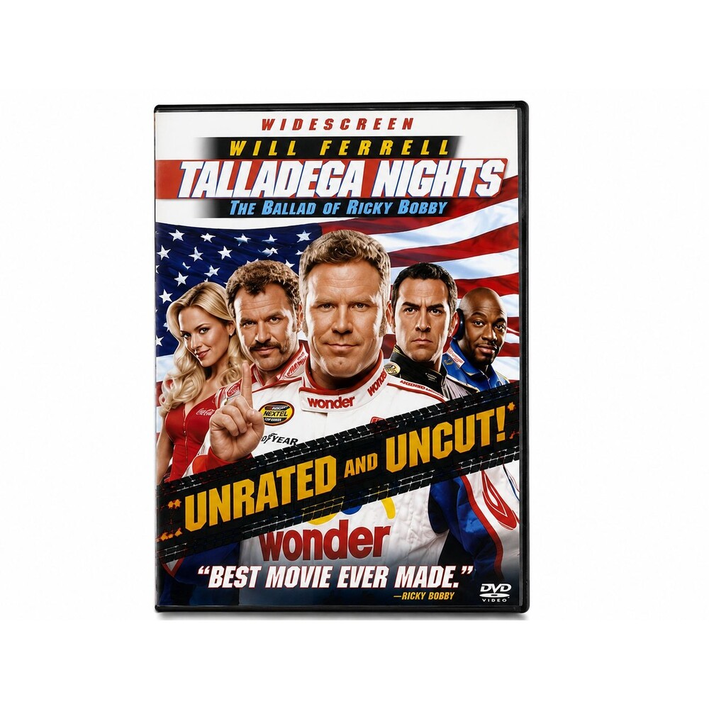 Talladega Nights The Ballad of Ricky Bobby DVD 2006 Unrated & Uncut